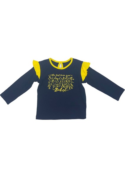 Lisanslı Uzun Kol Lacivert Bebek Sweat
