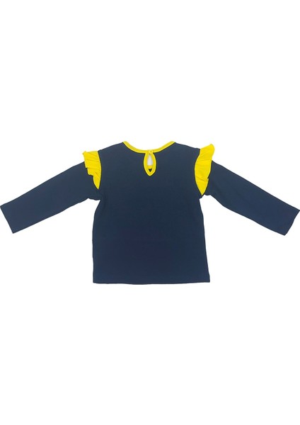 Lisanslı Uzun Kol Lacivert Bebek Sweat