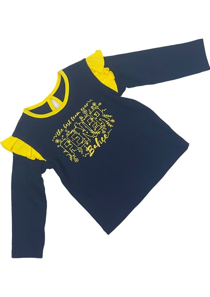 Lisanslı Uzun Kol Lacivert Bebek Sweat