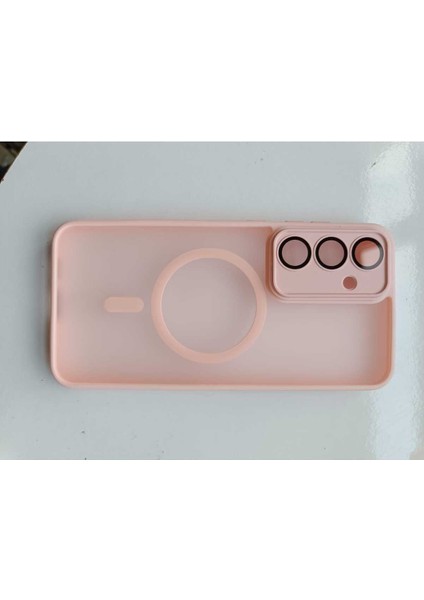 Samsung Galaxy S24 Fe Kılıf Kamera Lens Korumalı Renkli Mat Silikon Rlx Pembe fırsatları