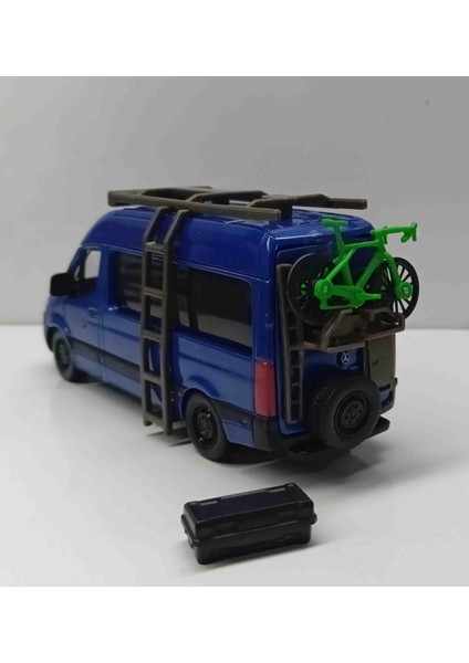Dianomi Maisto 1:50 Ölçek Mercedes-Benz Sprinter Minibüs Bisiklet Aksesuarlı (12 cm Metal Model) fırsatları