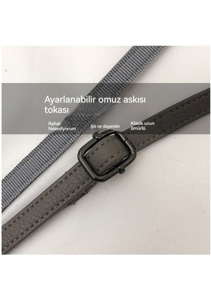 Deri Çapraz Çok Yönlü Banliyö Çanta (Yurt Dışından)
