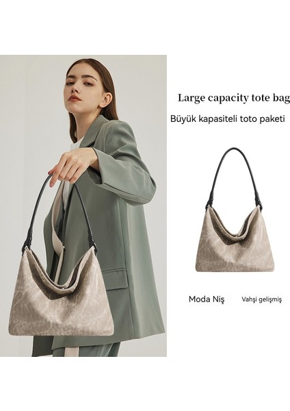 Kadın Büyük Kapasiteli Tote Çanta (Yurt Dışından)