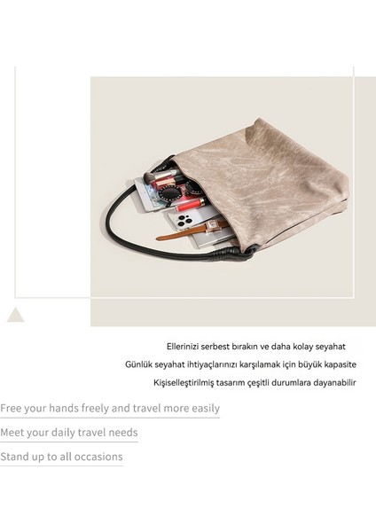 Kadın Büyük Kapasiteli Tote Çanta (Yurt Dışından)