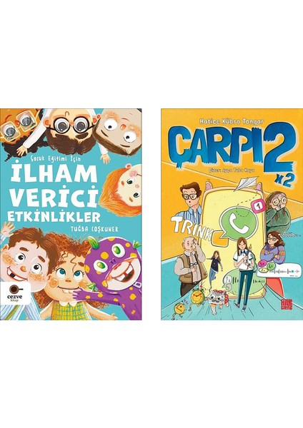 İlham Verici Etkinlikler - Çarpı 2 2 Kitap