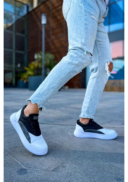 CH115 Cbt Literide Erkek Ayakkabı Beyaz/antrasıt/sıyah fırsatları