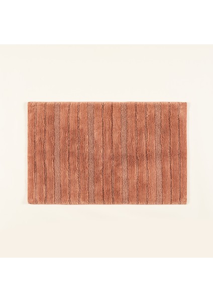 Punjab Çift Taraflı Pamuklu Banyo Paspası 40X60 cm Kil
