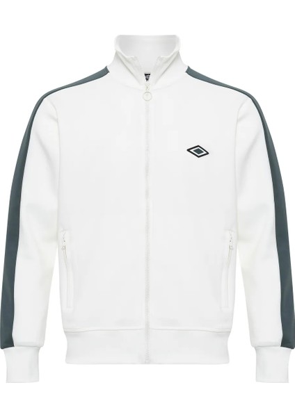View Jacket Dik Yaka Beyaz Erkek Eşofman Takımı FC-0203