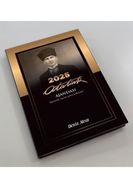 Kişiye Özel Premium 2025 Atatürk Ajandası - 2