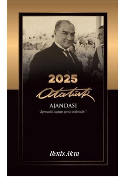 Kişiye Özel Premium 2025 Atatürk Ajandası - 1