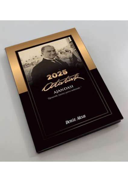 Kişiye Özel Premium 2025 Atatürk Ajandası - 1