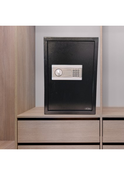YM-801-XXL Elektronik Şifreli ve Anahtarlı Çelik Kasa
