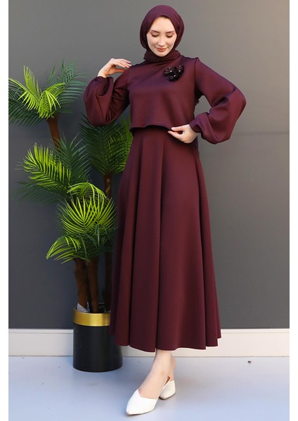 Prenses Skuba Takım Koyu Mürdüm fiyatları