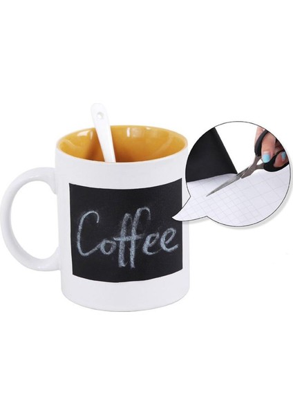 Sticker Rulo Yapışkanlı Çocuk Yazı Yazma Tahtası Yazı Yazma Sticker (4825)