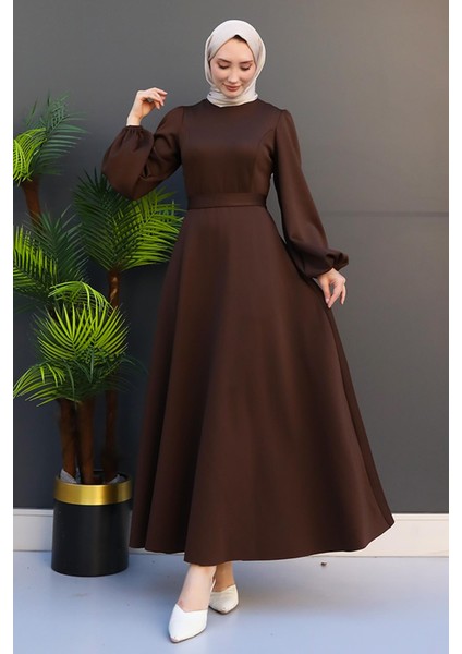 Ronay Tesettür Elbise Acı Kahve fırsatları