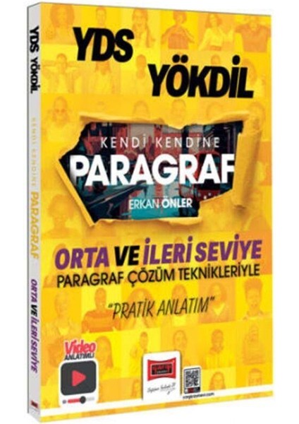 2025 Yds Yökdil Kendi Kendine Paragraf Pratik Anlatım - Erkan Önler