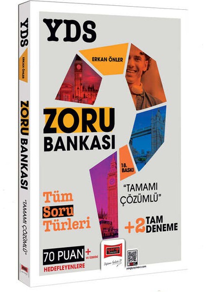 2025 YDS Tamamı Çözümlü Zoru Bankası - 2 Deneme İlaveli