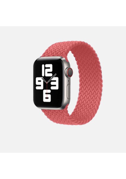Apple Watch Ultra 49MM Kordon Uyumlu Krd-32 Large Strap Kayış - Pembe
