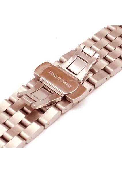 Huawei Watch Gt 3 46MM Uyumlu Krd-20 Metal Kordon Zore - Gümüş fırsatları