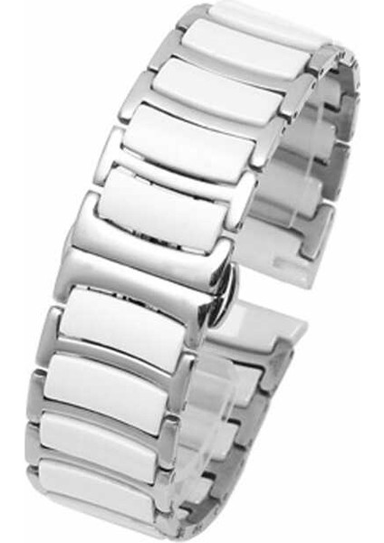 Huawei Watch Gt 3 46MM Seramik Metal Kordon Zore - Beyaz-Gümüş fiyatları