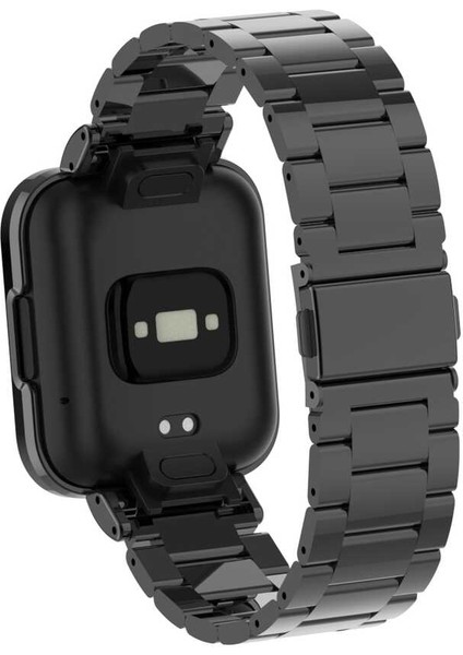 Xiaomi Redmi Watch (Mi Watch Lite) Uyumlu Krd-60 Metal Kordon Zore - Mavi