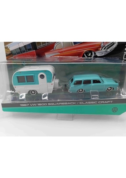 Dianomi Maisto 1:64 Ölçek 1968 Volkswagen Squareback/ Cşasic Craft modelleri