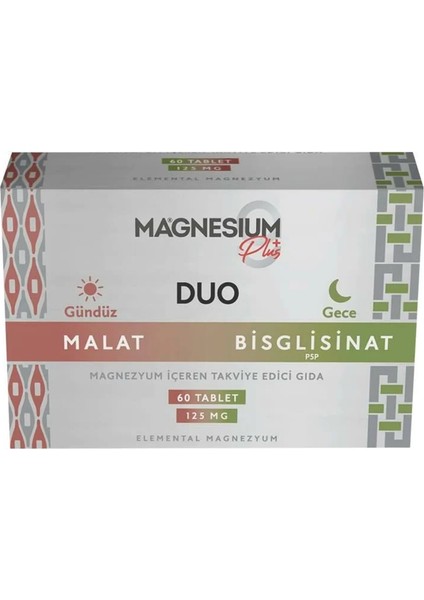 Magnesıum Plus Duo 60 Tablet