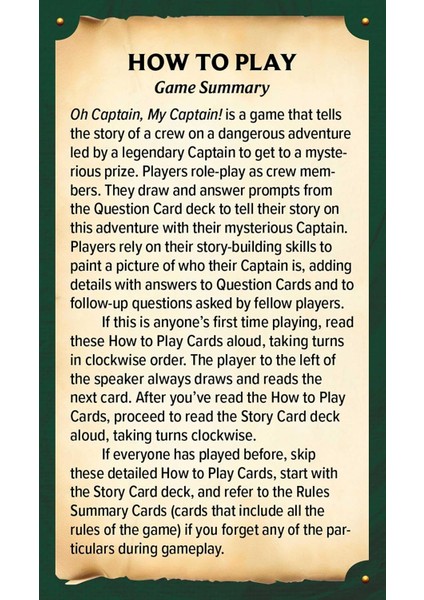 The Ultimate Rpg Series Presents: Oh Captain, My Captain!: A Quick-Play Fantasy Rpg