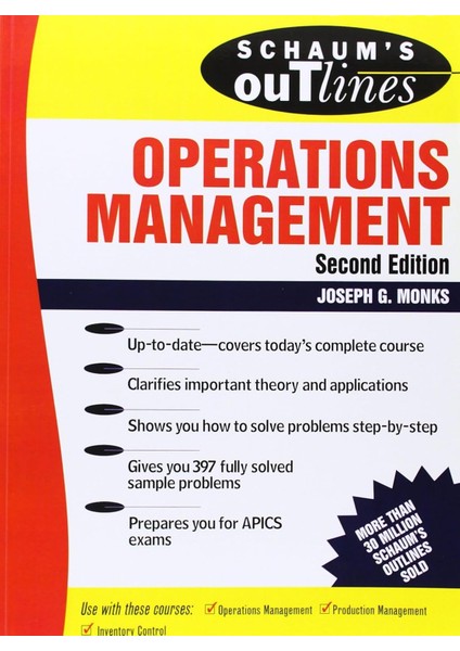 Schaum's Outline Of Operations Management