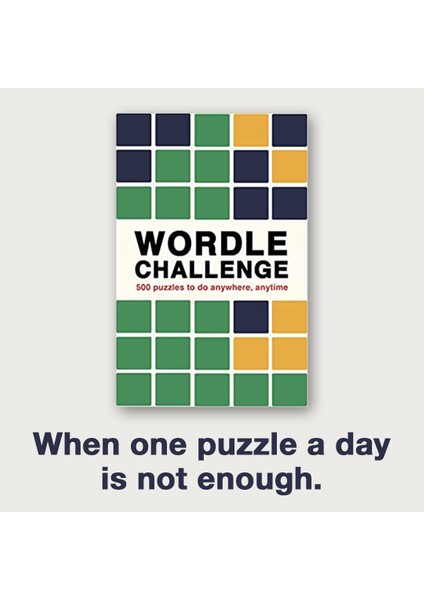 Wordle Challenge: 500 Puzzles To Do Anywhere, Anytime (Volume 1) fiyatları