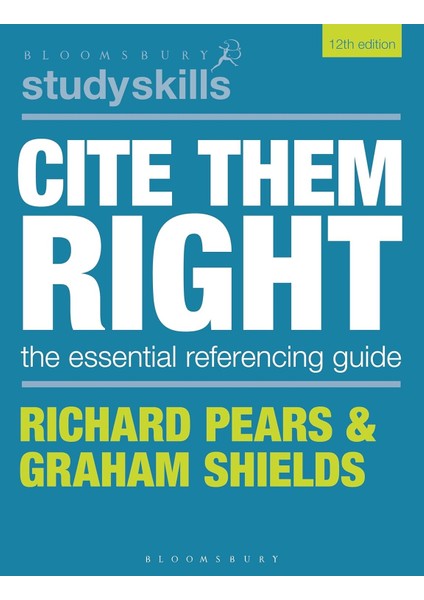 Cite Them Right