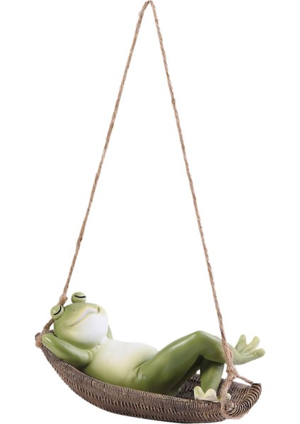 Kurbağa Heykelleri Salıncak Kurbağa Ev Dekorasyonları Kolye (Yurt Dışından) modelleri