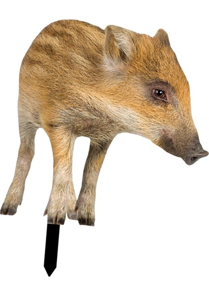 Gerçekçi Heykel Domuz Iş Heykeli Kazıklar Ackyard Patio B (Yurt Dışından)