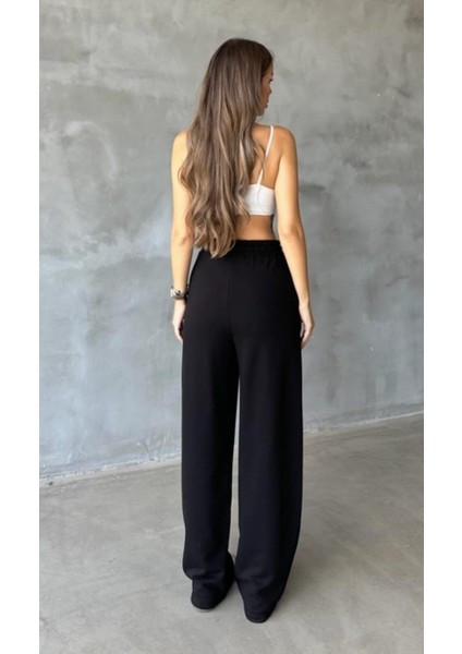 Çimalı Bol Paça Kadın Eşofman Altı modelleri