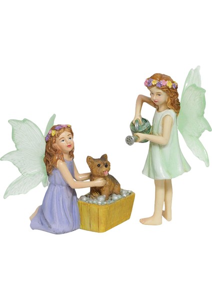 Minyatür Peri Heykeli Köı Perisi Peri Aksesuarı (Yurt Dışından)