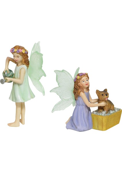 Minyatür Peri Heykeli Köı Perisi Peri Aksesuarı (Yurt Dışından) fırsatları