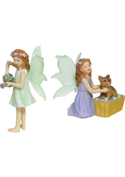 Minyatür Peri Heykeli Köı Perisi Peri Aksesuarı (Yurt Dışından) indirimleri