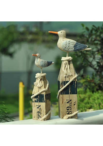 Vintage Martı Heykeli Reçine Heykelcik Kitaplık Üstü Retro Diğerleri (Yurt Dışından) modelleri