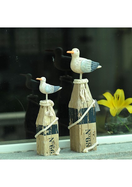 Vintage Martı Heykeli Reçine Heykelcik Kitaplık Üstü Retro Diğerleri (Yurt Dışından) fırsatları