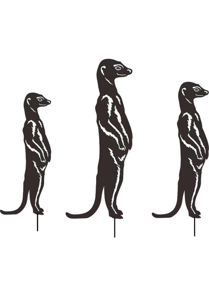 3 Heykelleri Kazıklar Açı Heykelleri Kazıkları Dekoratif (Yurt Dışından) fırsatları