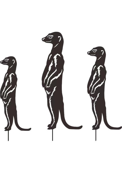 3 Heykelleri Kazıklar Açı Heykelleri Kazıkları Dekoratif (Yurt Dışından) indirimleri