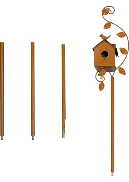 Kuş Kafesi Kazığı Kuş Kafesi Staue Kazıkları Için Dekorasyonu (Yurt Dışından) modelleri