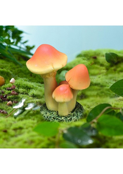 Gerçekçi Süsü Dekor Hediye Heykeli Figür Minyatür Turuncu Sarı (Yurt Dışından) indirimleri