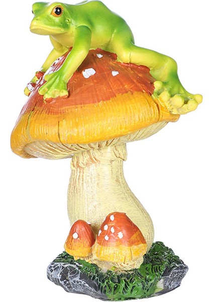 Kurbağa Heykelcik Icı Kurbağa Heykeli Veranda Balkon Açı (Yurt Dışından) modelleri