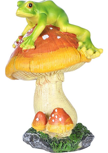 Kurbağa Heykelcik Icı Kurbağa Heykeli Veranda Balkon Açı (Yurt Dışından) fırsatları