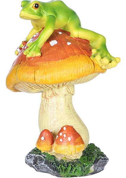 Kurbağa Heykelcik Icı Kurbağa Heykeli Veranda Balkon Açı (Yurt Dışından) indirimleri