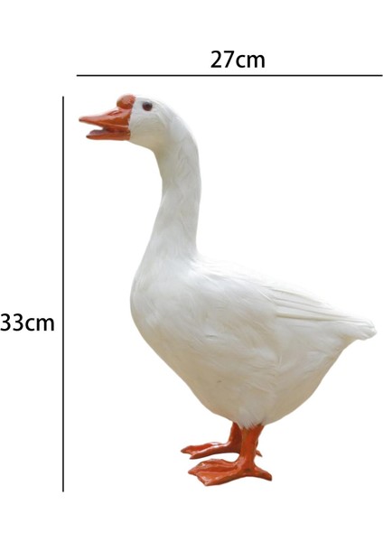 Tüylü Kaz Heykeli El Yapımı Heykel Figürü (Yurt Dışından) modelleri