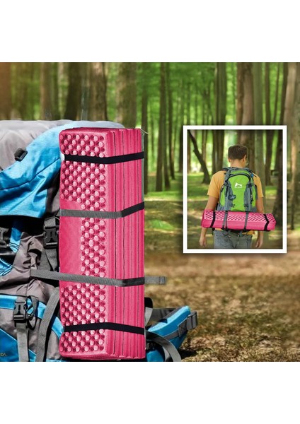 Katlanabilir Akordiyon Yoga, Pilates ve Outdoor Mat – Taşınabilir, Çok Amaçlı Spor ve Kamp Matı