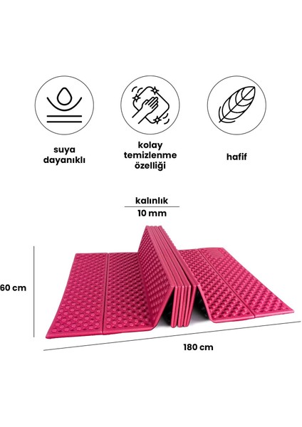 Katlanabilir Akordiyon Yoga, Pilates ve Outdoor Mat – Taşınabilir, Çok Amaçlı Spor ve Kamp Matı fiyatları