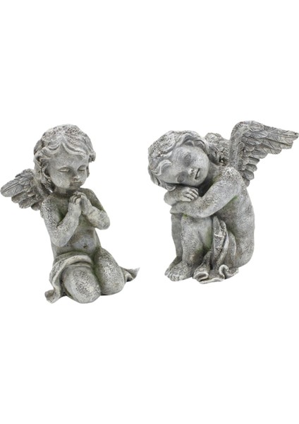 2 Heykelleri Çim Üstü Raf Iç Dış Dekoratif Heykeller (Yurt Dışından) fiyatları